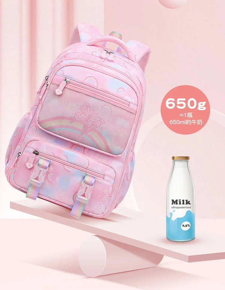 waterproof Children School Bag for Girls Primary princess school backpack Orthopedic Backpacks schoolbag kids Mochila Infantil