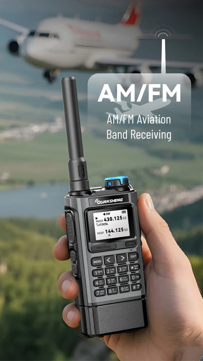 Quansheng UV K1 Mini Walkie Talkie Wireless Set Hunting Camping Long Range Ham Communication Radio K6 Walkier Talkie Transceiver