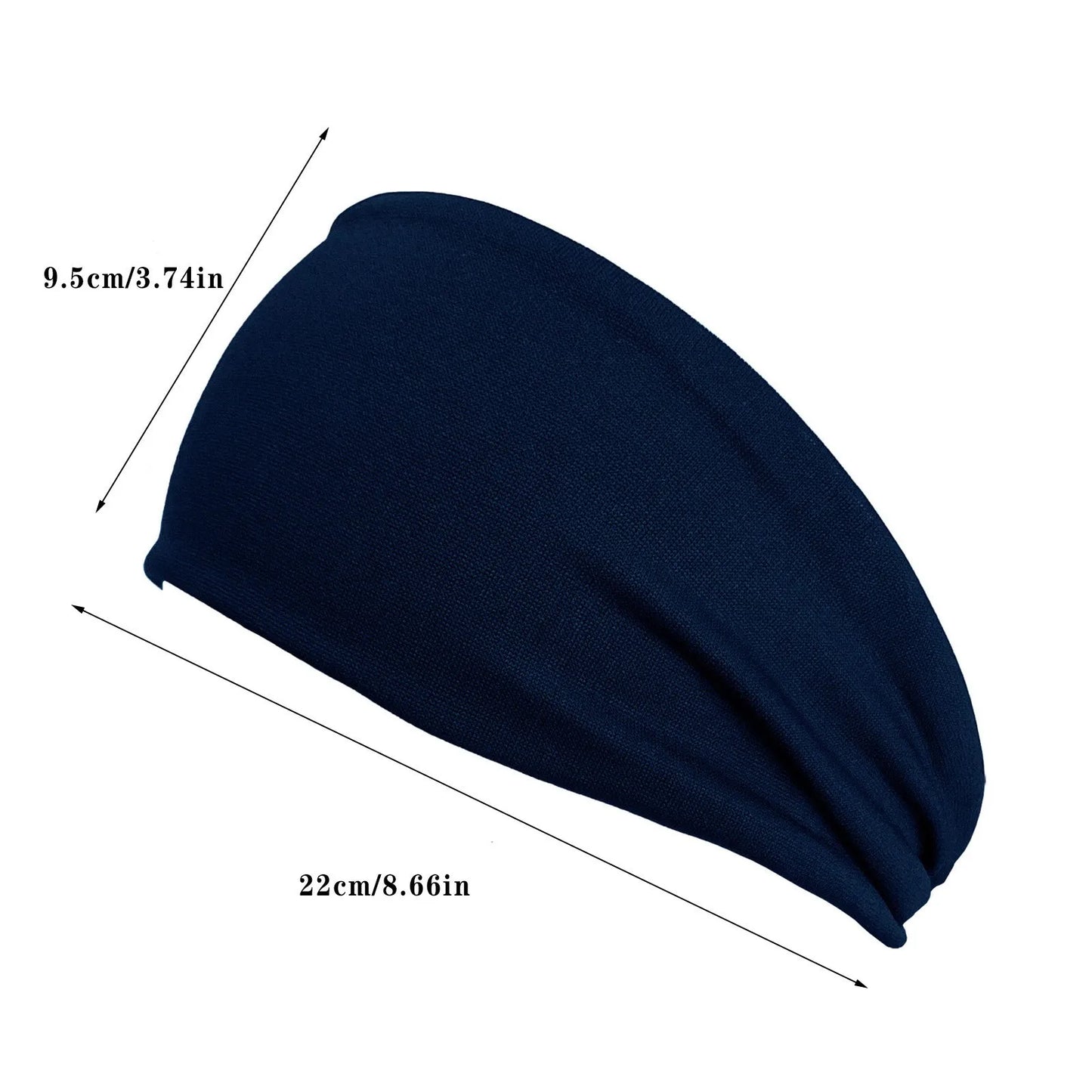 Sports Headbands Unisex Running Fitness Sweatband Forehead Sweatband For Men Women Solid Jogging Fitness Cycling Basketball