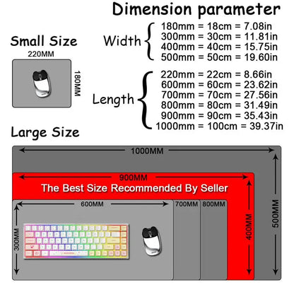 Black and White Dragon Large Mouse Mat Gaming Mousepad Big Rubber Base Mouse Pad Purple Deskpad Eyboard Mats Mousepads 400x900