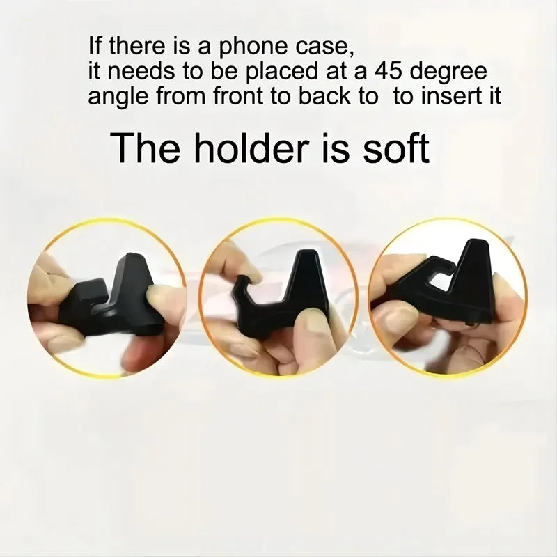 Car Phone Holder Stick To Dashboard Bracket Phone Stand Silicone Car Dashboard GPS Stable Phone Supports High Quality