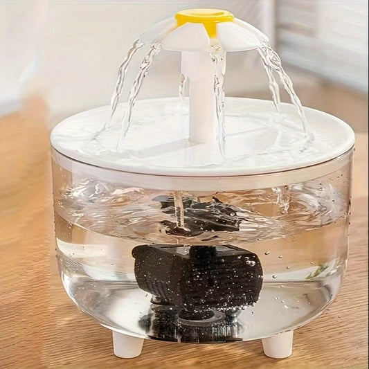 USB Electric Mute 1L Pet Water Fountain Automatic Cat Drink Bowl Filter Pet Drinking Dispenser Drinker For Cats Water Filter by PDG ibma