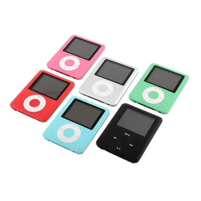 4/8GB Portable Mini MP3/MP4 Player Touch Key Walkman with Video Radio Classic HiFi Music Player Sound Can Be Played Externally