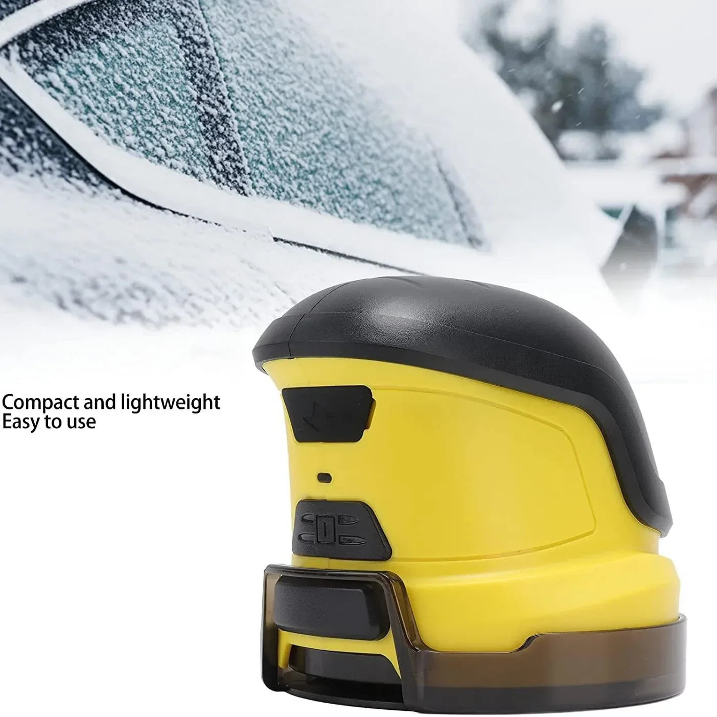 USB Rechargeable Electric Ice Scraper for Car Windshield Handheld Snow Remover Winter Tool