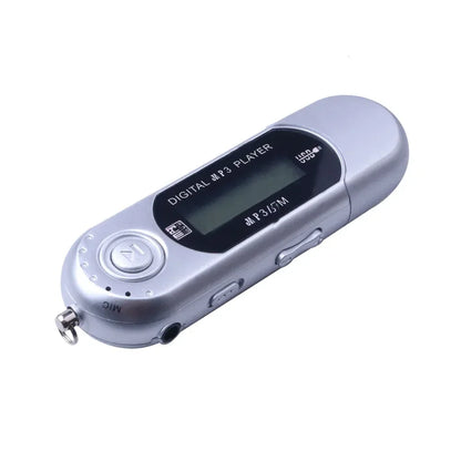 Mini USB MP3 Player Portable 32GB TF Storage FM Radio Music Player Digital LCD Screen Multifunction MP3 Music Player USB Stick