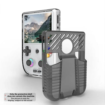 Game console protective case for anbernic RG406V transparent TPU soft Waterproof Anti Fall Protect Shell Game Console Accessory
