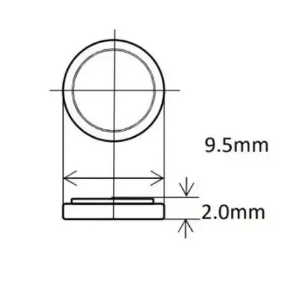 CTL920 CTL920F 2.3V Genuine Energy Rechargeable Capacitor Rechargeable Battery Accumulator Casio G-4000 G-3000 EQW-M600