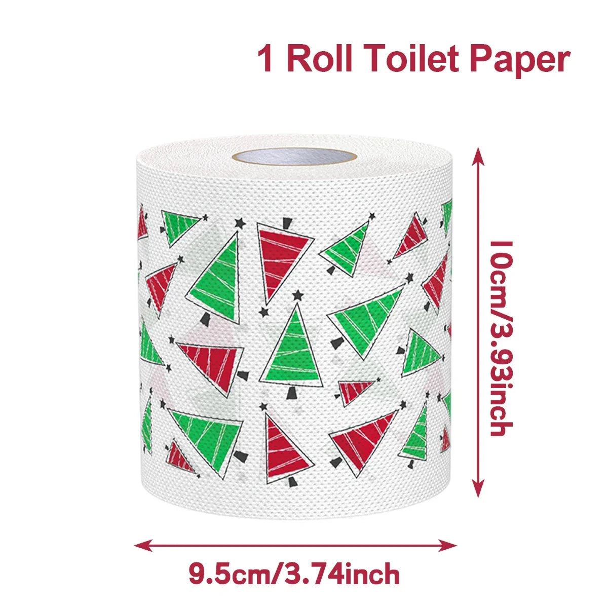 Merry Christmas Toilet Roll Paper Home Santa Claus Bath Toilet Roll Paper Christmas Supplies Xmas Tissue Roll Home New Year