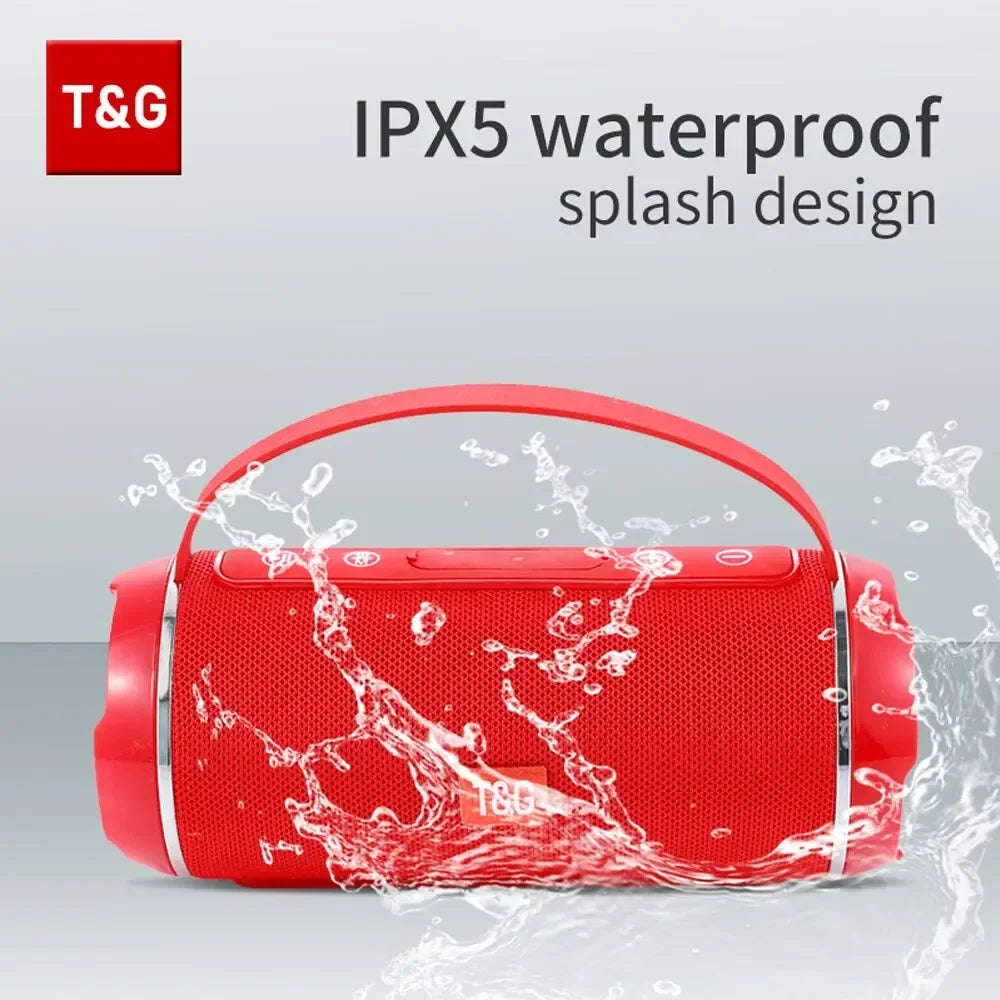TG116c Bluetooth Speaker TWS Wireless Powerful Box Portable Outdoor Speakers Waterproof Subwoofer 3D Stereo Sound HandsFree Call