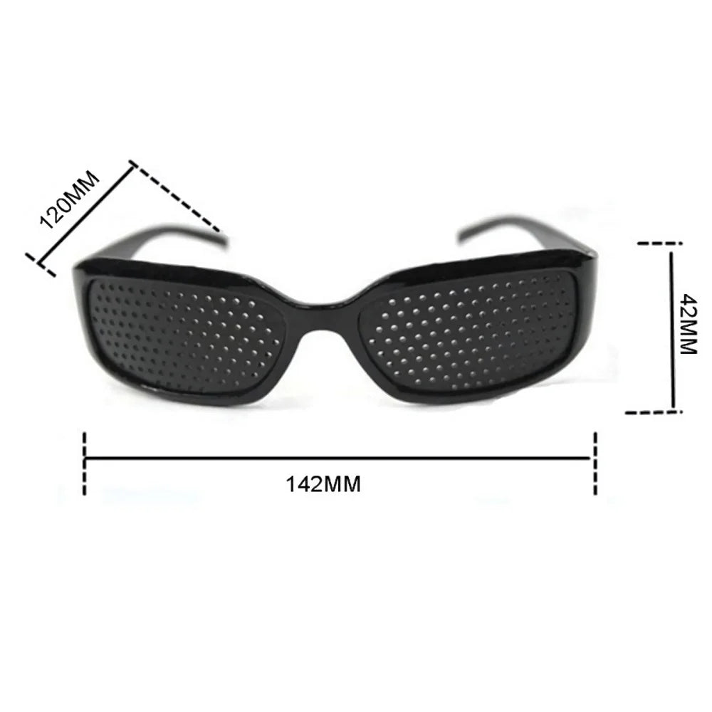 Wearable Anti-fatigue Vision Care  Corrective Glasses Improve Stenopeic Pinhole Pin Hole Glasses Eye Protection For Men Women