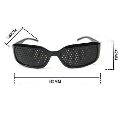 Wearable Anti-fatigue Vision Care  Corrective Glasses Improve Stenopeic Pinhole Pin Hole Glasses Eye Protection For Men Women
