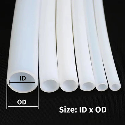1/3/5/10M Transparent PTFE Tube For 3D Printer Parts Pipe ID 0.8 1 2 2.5 3 4 5 6 7 8 10mm F46 Insulated Hose Rigid Pipe 600V 3KV