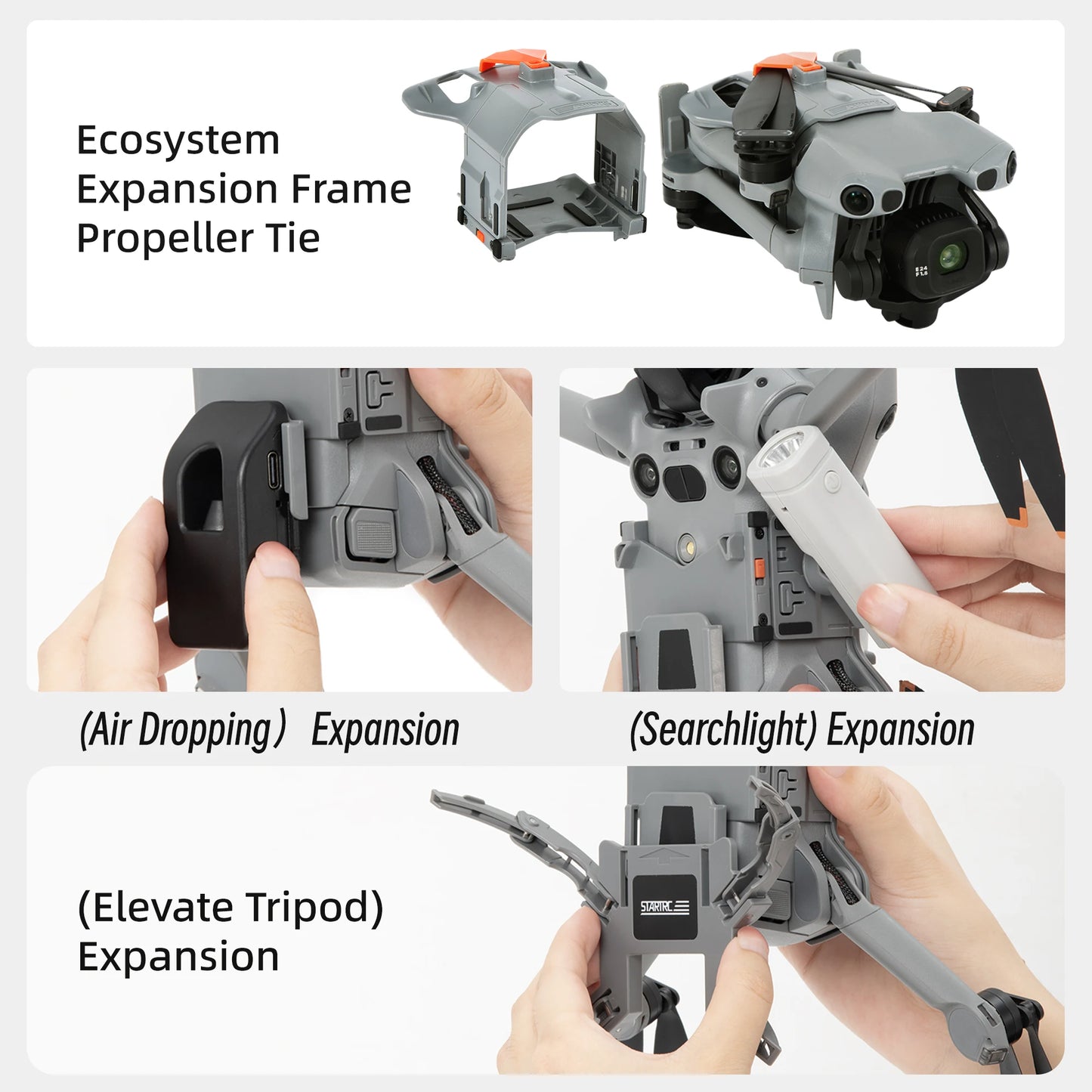 STARTRC Drone Airdrop System for DJI Mini 5 Pro Payload/Delivery/Transport Drop Release Device for DJI Mini 5Pro Accessories