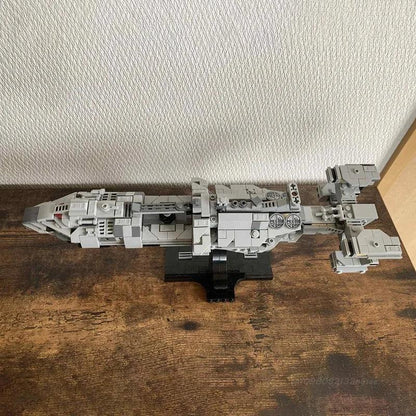 MOC Custom Starship Troopers Destroyer Building Blocks Model Space Wars Games DIY Assembly Bricks Children's Toy Christmas Gift