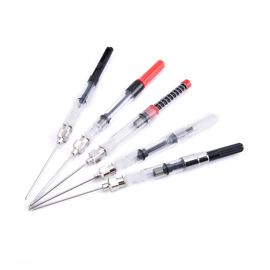1/ 3 Pcs Fountain Pen Ink Syringe Filler Needle Tip Spring Converter Office Supplies Office School Stationery by PDG ibma