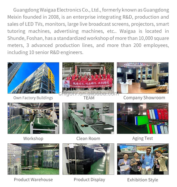 【Hot】Manufacture High Definition LED & LCD Smart TVs 19 24 32 43 50 55 60 65 Inch 2K 4K Android Smart Large Screen TV