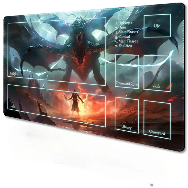 Mouse pad  Board Game TCG MTG Playmat Table Mat Game Size 60X35 CM Mousepad Compatible for card game CCG