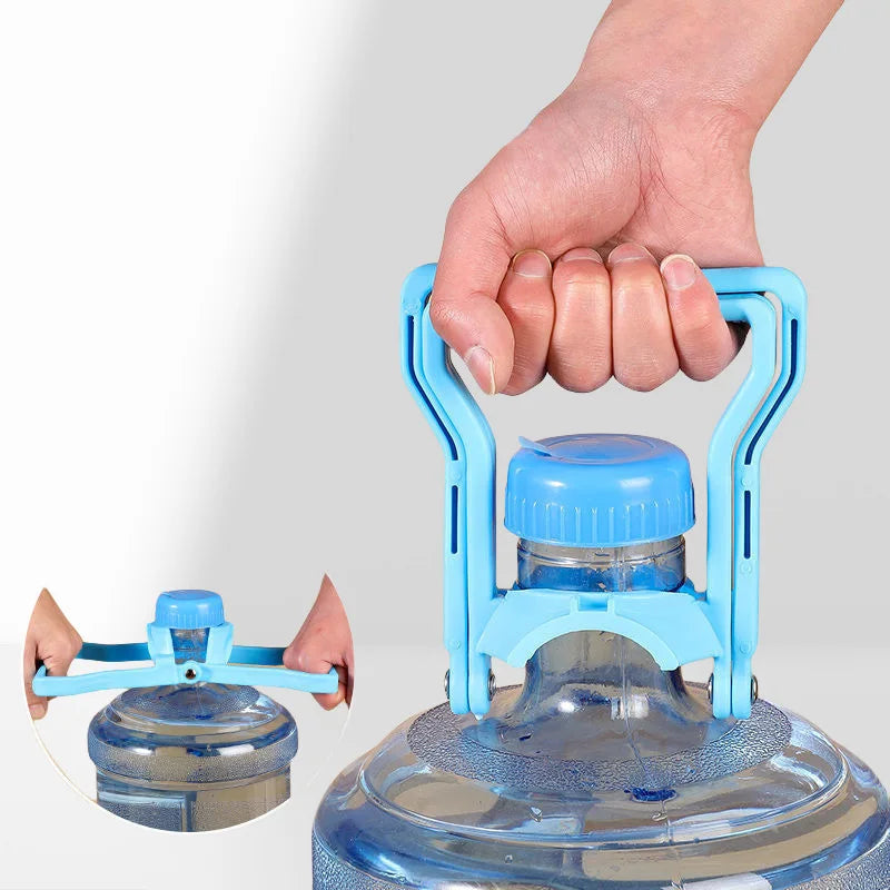 1Pc Portable Water Bottle Handle Water Pail Bucket Handle Labor-saving Easy Lift Up Plastic Water Bucket Holder Carrier Handle