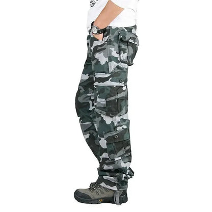 Pantalon de survêtement tendance et polyvalent pour homme, pantalon camouflage décontracté, nouveau style automne, pantalon populaire transfrontalier, uniforme de travail