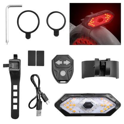 Turn Signal Lamp Modified USB Rechargable Smart Wireless For Xiaomi M365 1S pro Pro2 for MI3 Electric Scooter Flashing Light Par