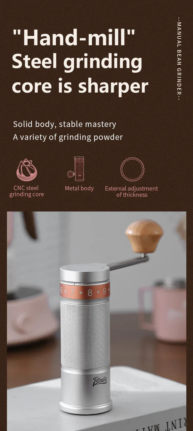 BINCOO Double Valve Moka Pot Square Coffee Pot Espresso Pot Coffee Extraction Maker Set for Home and Outdoor Electric Stove 220v