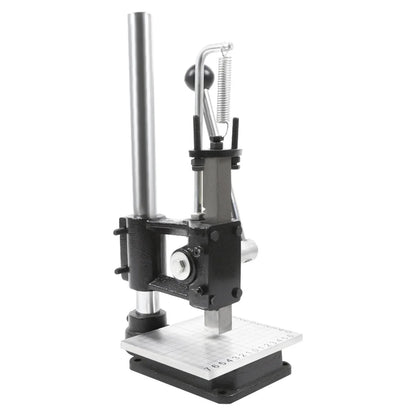 Leather Craft Imprinting Machine DIY Manual  Embossing Press Cut Leathe Hole Puncher Punching Bronzing Tool Cutting Stitching
