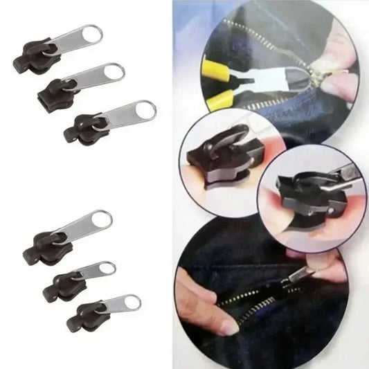 3 Sizes Universal Instant Fix Zipper Repair Kit Replacement Zip Slider Teeth Rescue Sewing Clothes Bag Zippers Accessories 2028 by PDG ibma