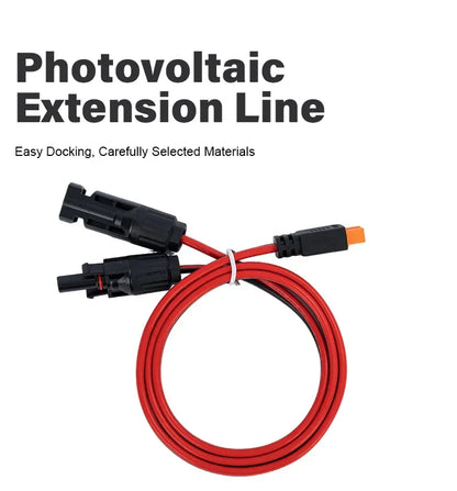 XT60 Solar Cable 12AWG PV Extension Wire with XT60 Connector for Solar Panel Power System Drone ﻿