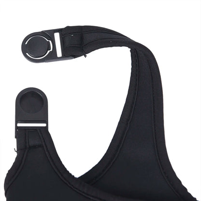 【SE】Portable Water Bottle Insulated Neoprene Holder Pouch Bag 420ML/550ML/750ML Travel Thermos Cup Cover With Adjustable Strap