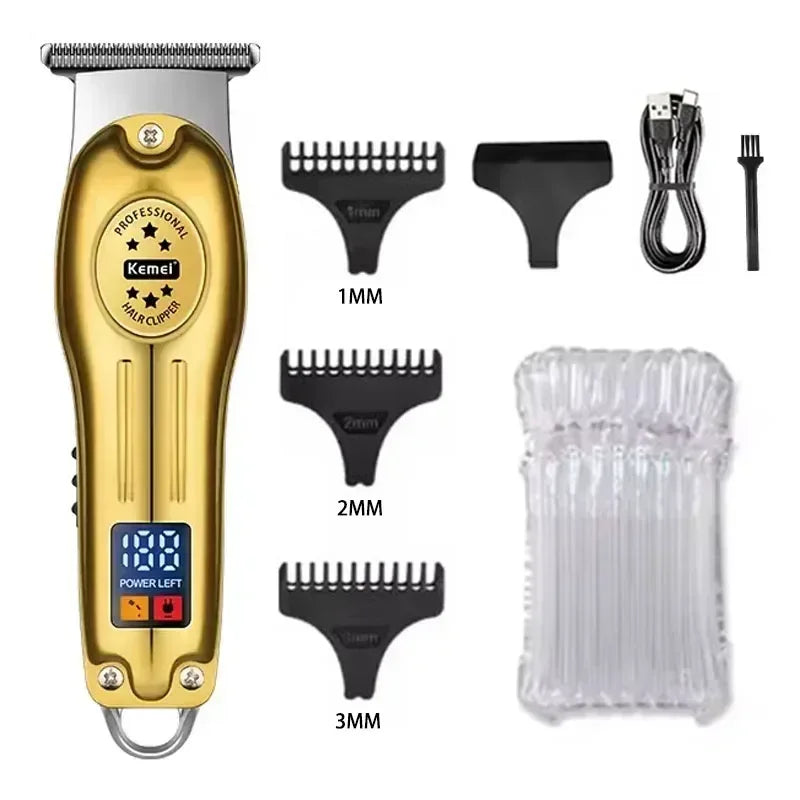 Kemei Professional Electric Hair Clippers Beard Clipper Rechargeable Men's Shaver Hair Trimmer KM-2628 KM-678 KM-2024 Clipper