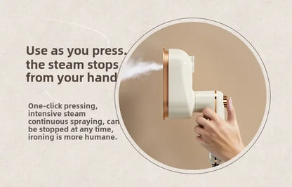 Portable Ironing Machine Handheld Steam Iron Flat and Hang Ironing 2 in 1 Heat Press Clothing Iron Machine Household Steam Iron