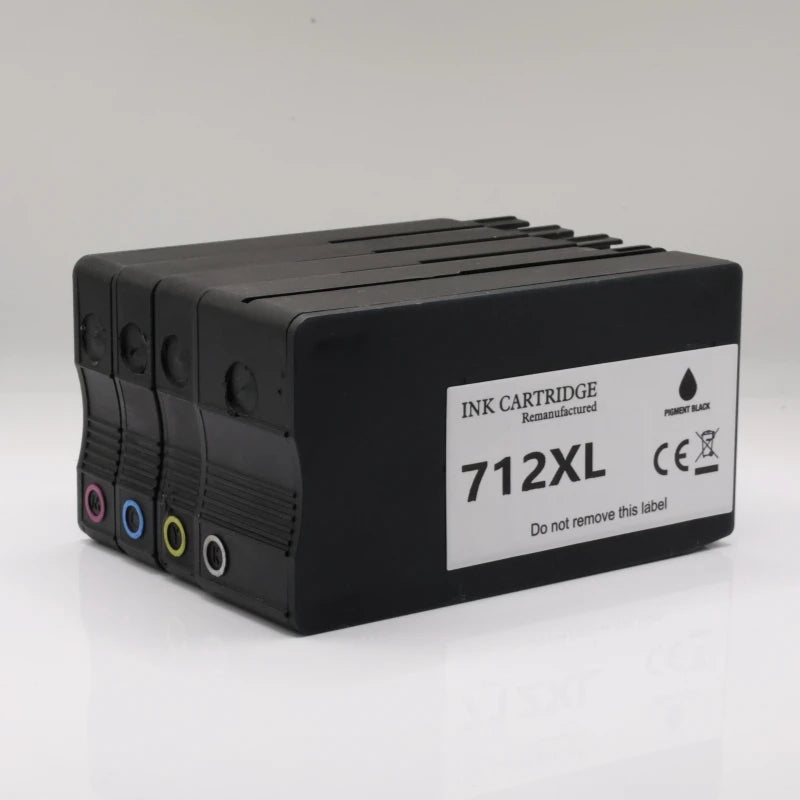 Compatible 712 XL 712XL Ink Cartridge 3ED71A 3ED67A for HP712 for HP DesignJet T210 T230 T250 T650 T630 Inkjet Printer