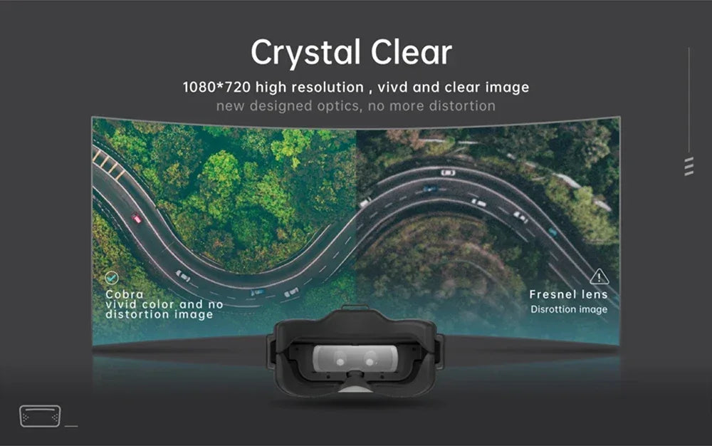 SKYZONE Cobra SD/X V4 FPV Goggles - Dual Screen Options 800x480 4.3in/1280x720 4.1in With 5.8G 48CH Diversity Receiver