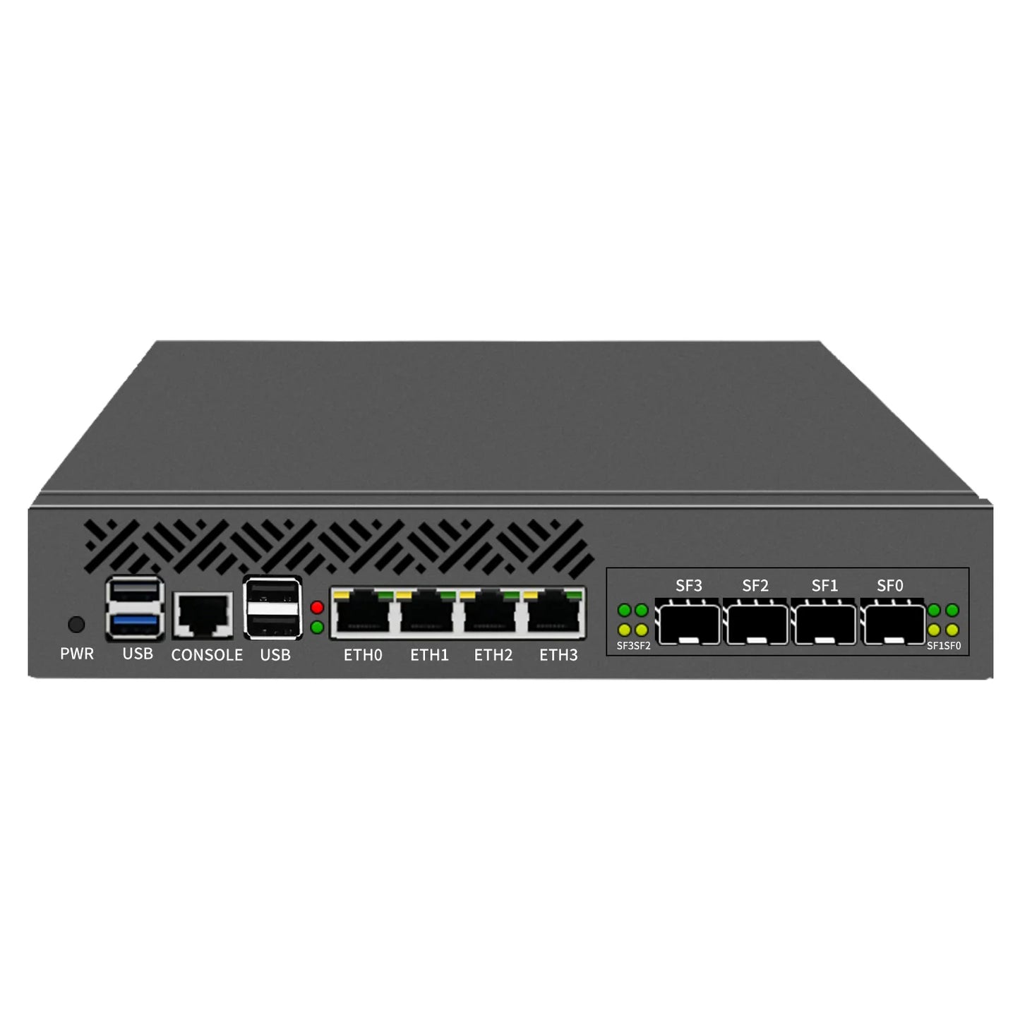 Topton 1U Rack Mini PC 2x10G SFP+ 4x i226-V 2.5G Intel i3-N305 N150 DDR5 mSATA Network Router Server Firewall Appliance AES-NI