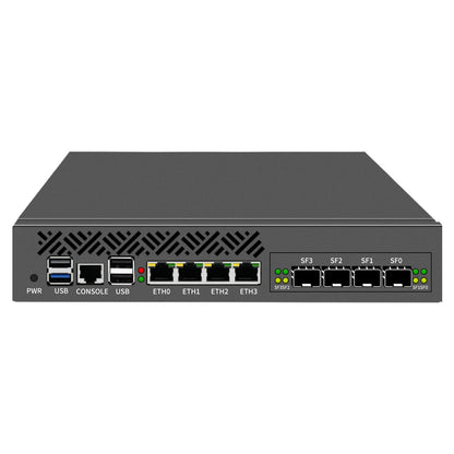 Topton 1U Rack Mini PC 2x10G SFP+ 4x i226-V 2.5G Intel i3-N305 N150 DDR5 mSATA Network Router Server Firewall Appliance AES-NI