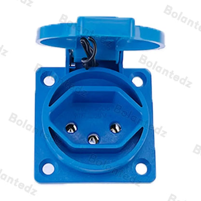 Universal Brazil Swiss AU US UK EU Outdoor Waterproof Industry Socket Germany France Connector AC Electric Power Schuko Outlet