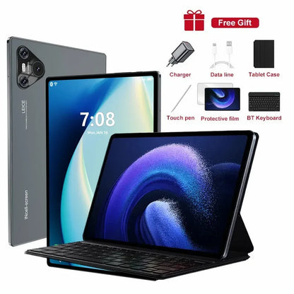 2025 Pad 16 Pro Tablet 5G Dual SIM 10000mAh Tablet 10 inch Android PC 22GB+2TB WIFI Snapdragon 870 Tablets For Children Kids Tab