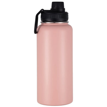 1 40oz Sports Portable Water Bottle, Suitable for Outdoor Camping and Other Sports, Cold-Keeping Bottle, Space Bottle, 1200ml Wide-Mouth Bottle, with Three-Finger Lid, Cycling Water Bottle