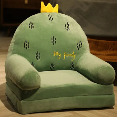 Sofas Children Sofa Cute Cartoon Lazy Folding Small Sofa Bed Girl Princess Baby Toddler Dual-purpose Child Seat All sofas
