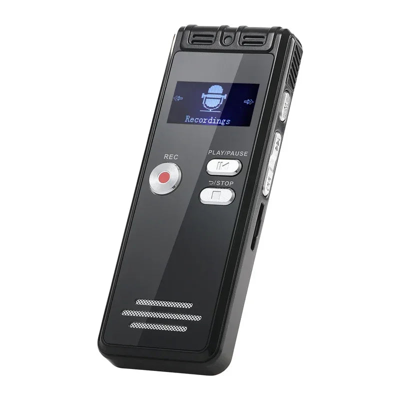 Digital Voice Activated Recorder with Playback - 2200 Hours Audio Recording Device, 1536Kpbs HD Dual MIC Tape Recorder Device fo