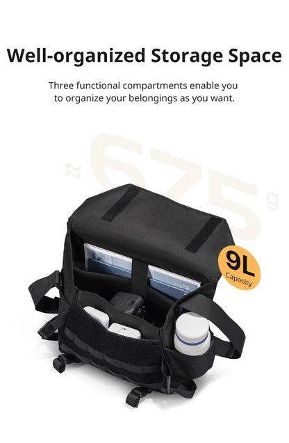 Ulanzi BC08 Sling Bag Photography Shoulder Bag for Tripod Mirrorless Camera Smartphone Tablet Waterproof Bag