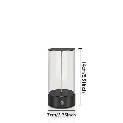 Magnetic LED Table Lamp Touch Control Cordless Night Lamp USB Rechargeable Desk lamp For Bedroom Ambient Night Lights led