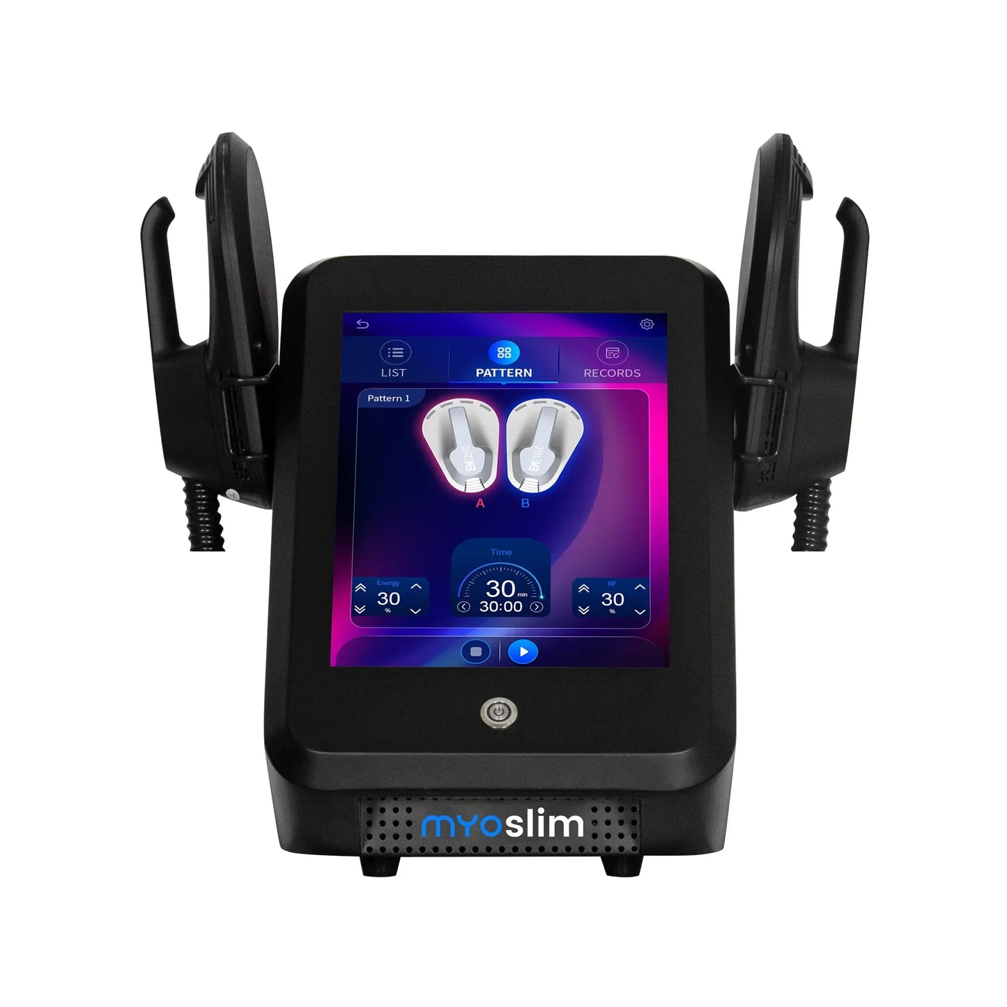 6500W EMS Body Sculpting Machine Myoslim Fat-Burning Muscle Stimulator RF Butt Lifting Slimming Device