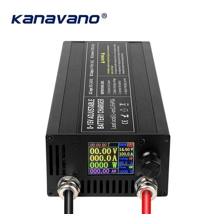 12V 60A 100Ah Solar Large Charger Current Voltage Adjustable for Lifepo4 Universal Chargers Outdoor power supply