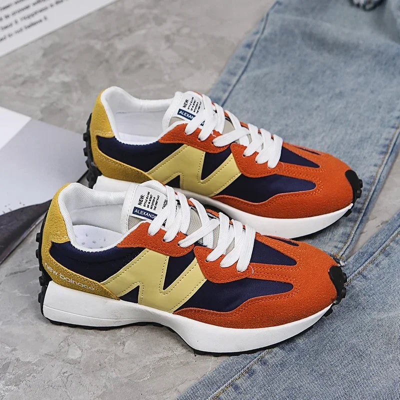 2026 New Women Casual Shoes Fashion Breathable Walking Flat Shoes Sneakers Women 2025 Gym Vulcanized Shoes White Female Footwear