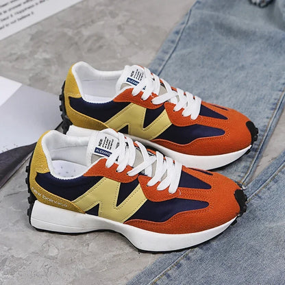 2026 New Women Casual Shoes Fashion Breathable Walking Flat Shoes Sneakers Women 2025 Gym Vulcanized Shoes White Female Footwear