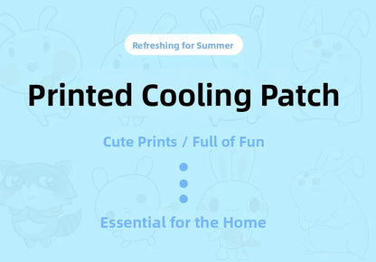 Cooling Gel Patches Summer Essential Refreshing Ice Pack Student Brain Boosting Cooling Patch Mobile Phone Cooling down
