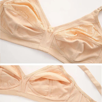 Ruralbras Sexy Women's Bras Wireless Full Coverage D/E/F for Plus Size Non Padded Comfort Soft Bra Minimizer Top Female Lingerie