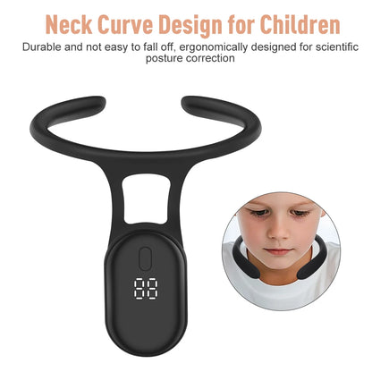Smart Posture Reminder Device Vibration Alert Back Support Wearable Anti-Slouch Sensor for Adults Kids Office Home Daily Use