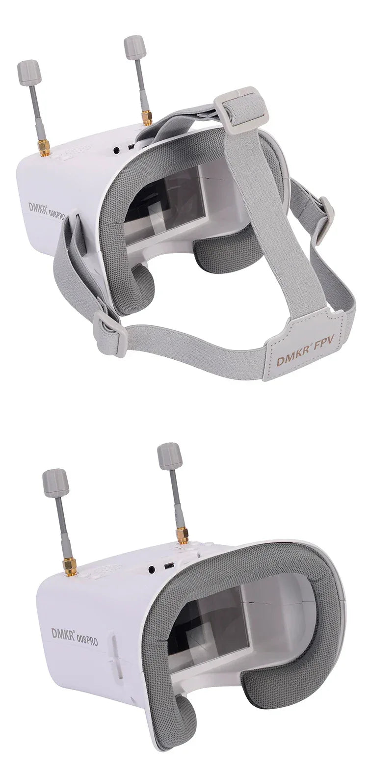 008D PRO Fpv Goggles For 5.8ghz Elrs 4.3inch Analog Fpv Goggles For Fpv Goggle Headstrap